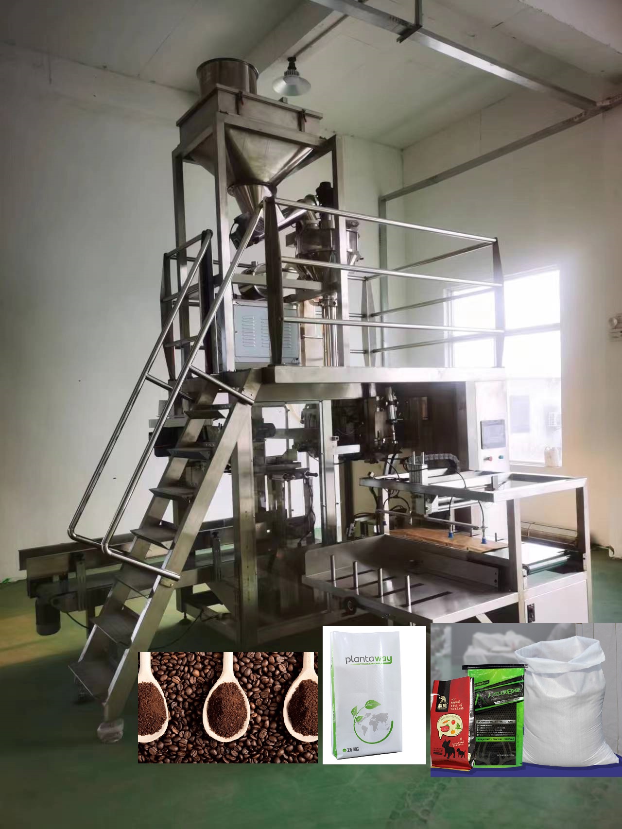 Automatic 25kg bagging machine for powder 2