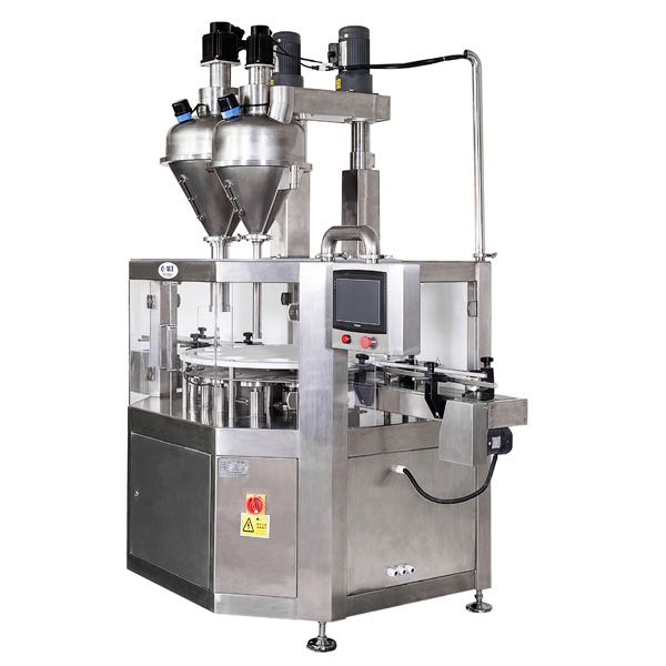 Automatic double head auger filling machine 3