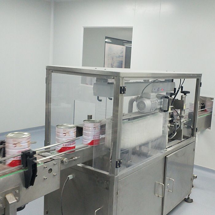 Оборудование для очистки герметичных банок и бутылок на территории заказчика. 3