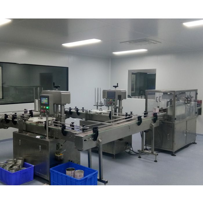 Оборудование для очистки герметичных банок и бутылок на территории заказчика. 2