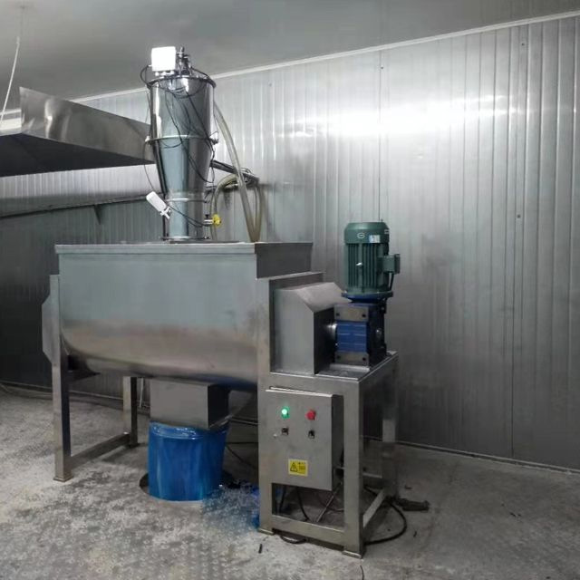Shandong 5kg fruit powder pack line work in customer factory 4