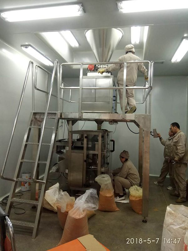 Automatic 0.5-1kg sugar rice grain bag pack machine case 1