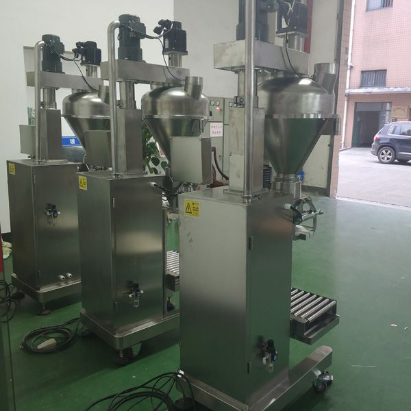 1-10Kg powder pack machine delivery to customer factory 3