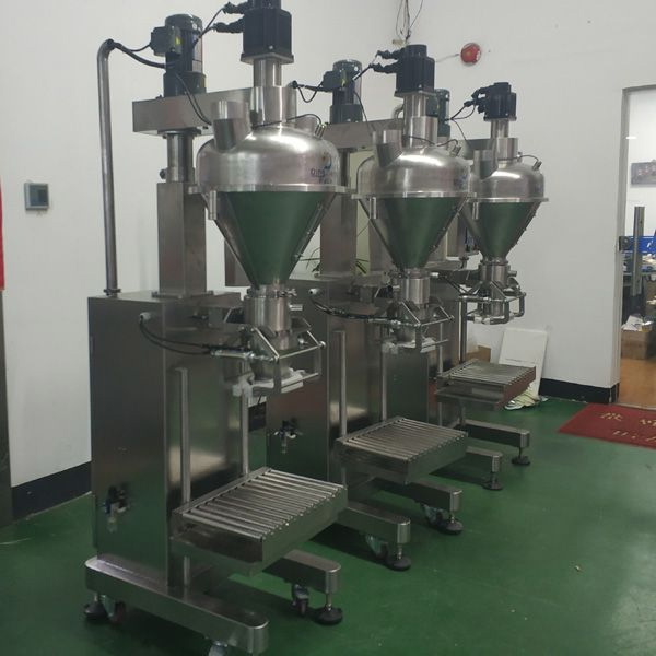 1-10Kg powder pack machine delivery to customer factory 2