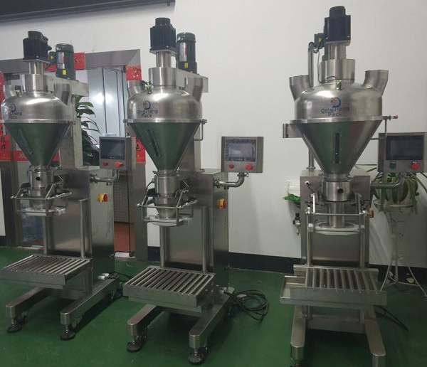 1-10Kg powder pack machine delivery to customer factory 5