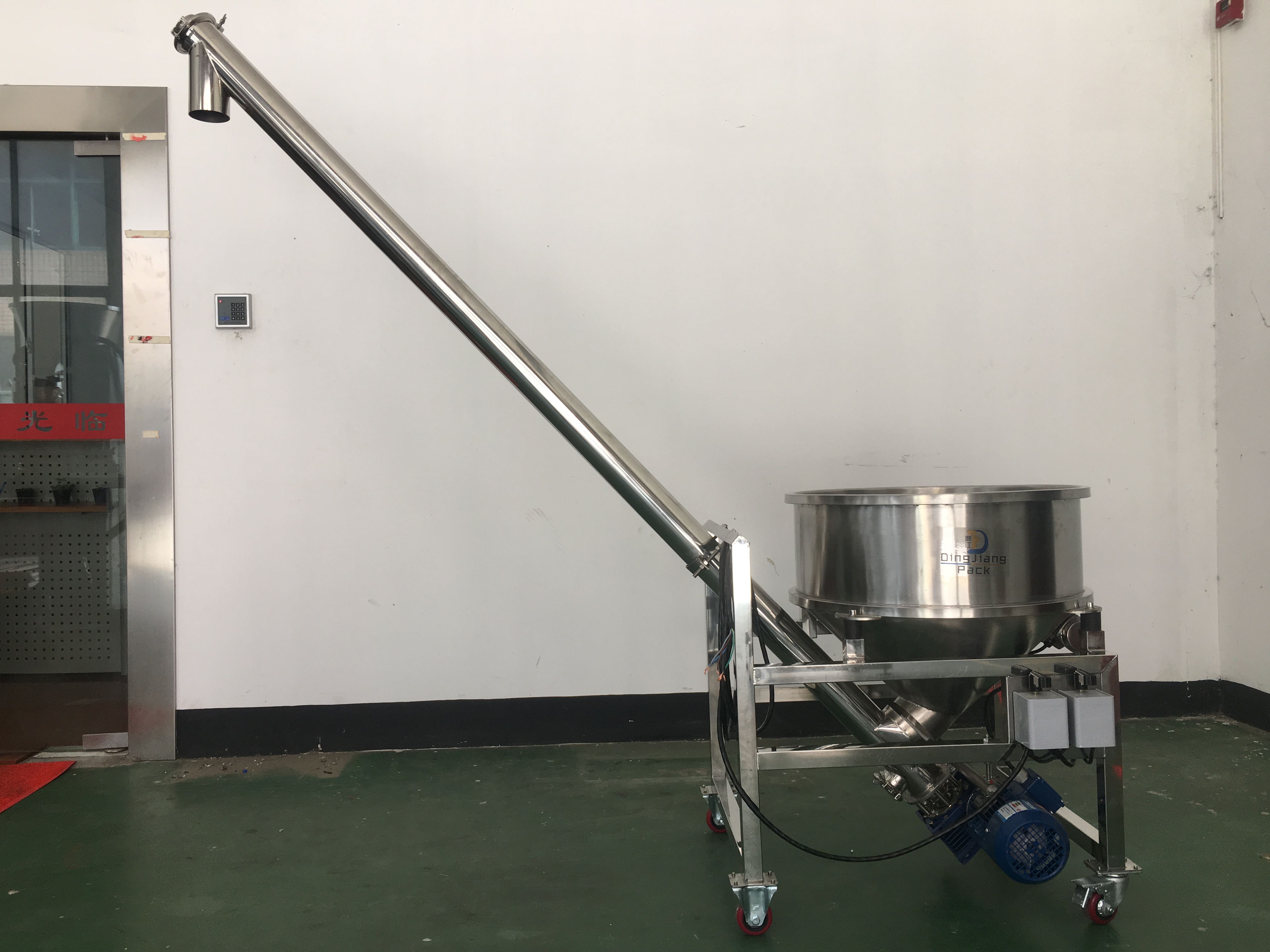  máquina de llenado y envasado con sinfín