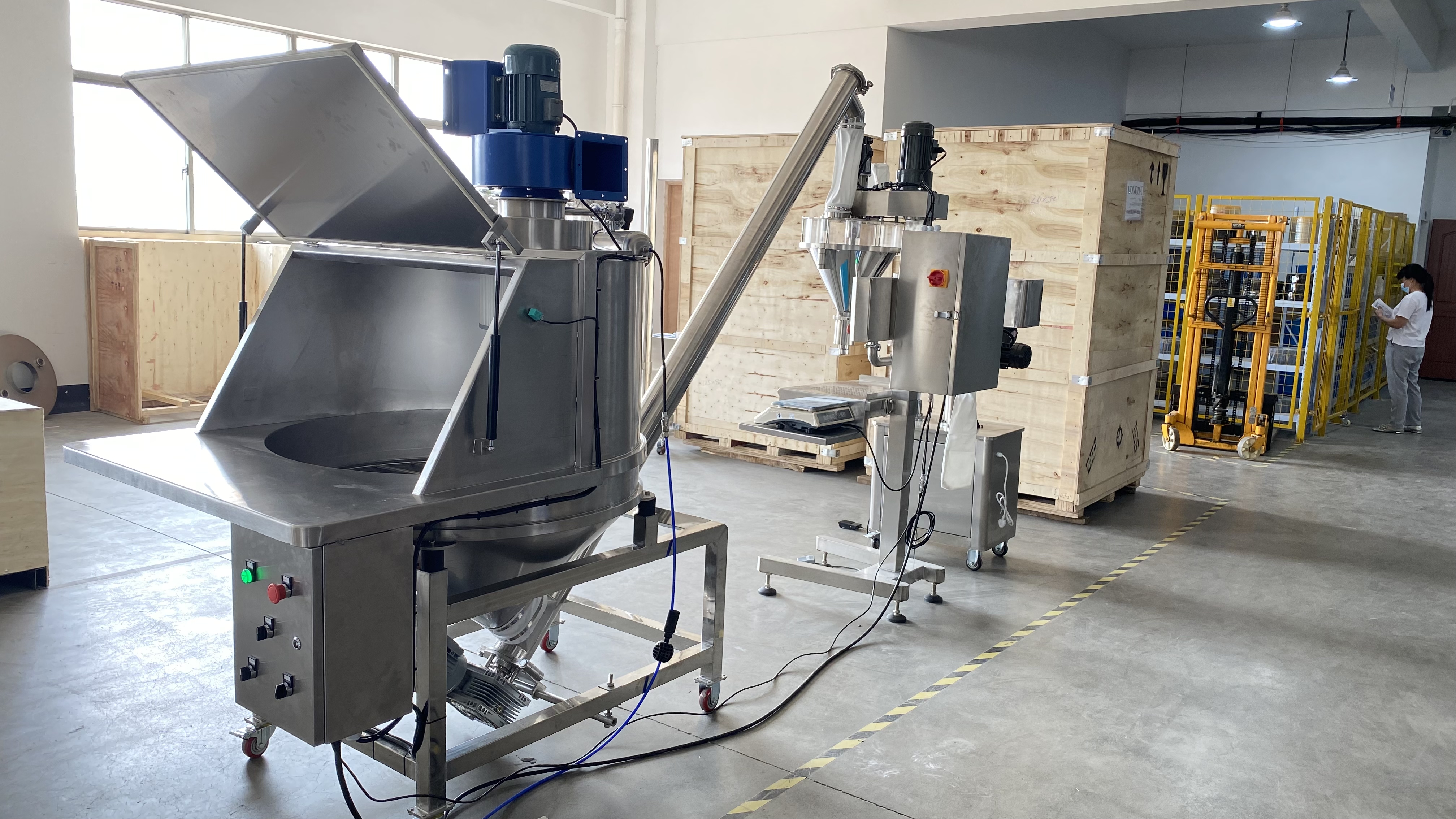 auger powder filling machine