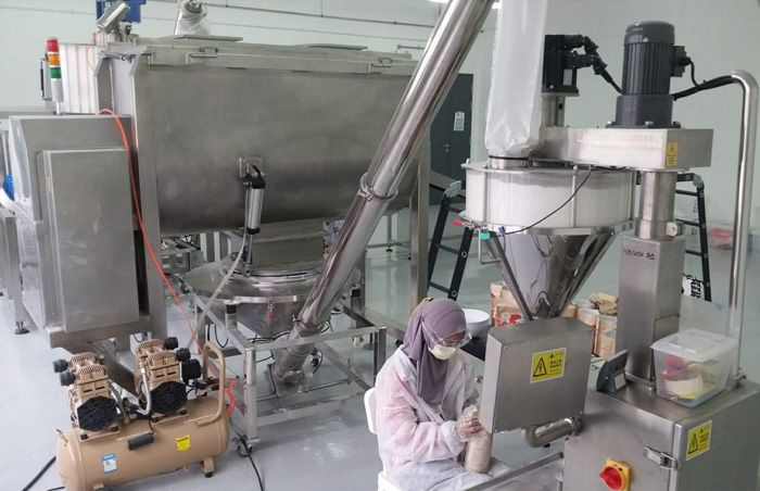 coffee powder packing machine