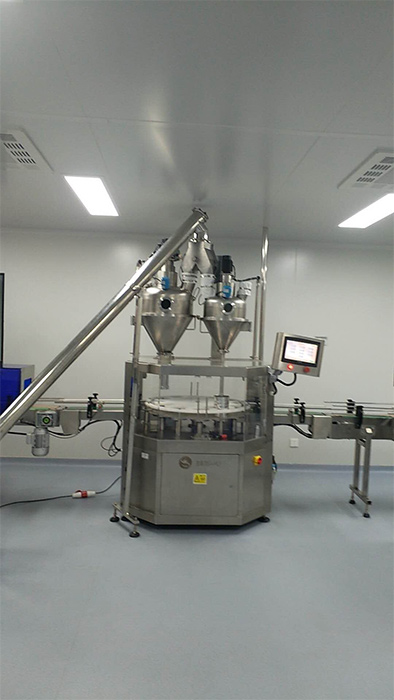 Seasoning powder canning machine 