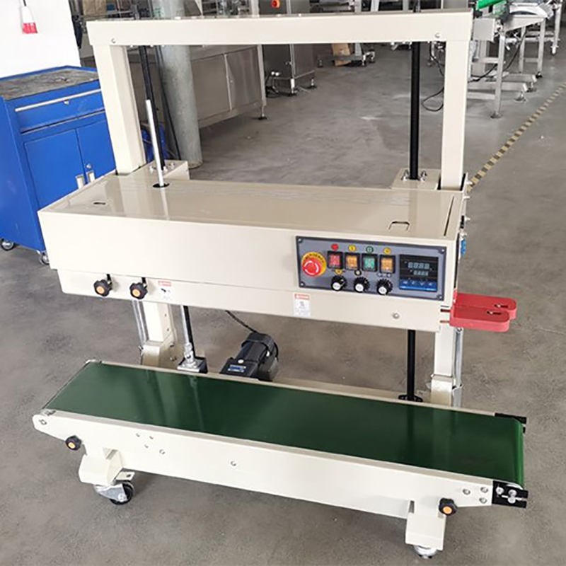 DJ-3.5-10kg automatic Bag sealer delivery to Spain1 1