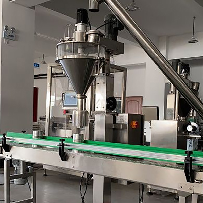 DJ-2A 50-500g automatic powder filling machine delivery to Switzerland1 2