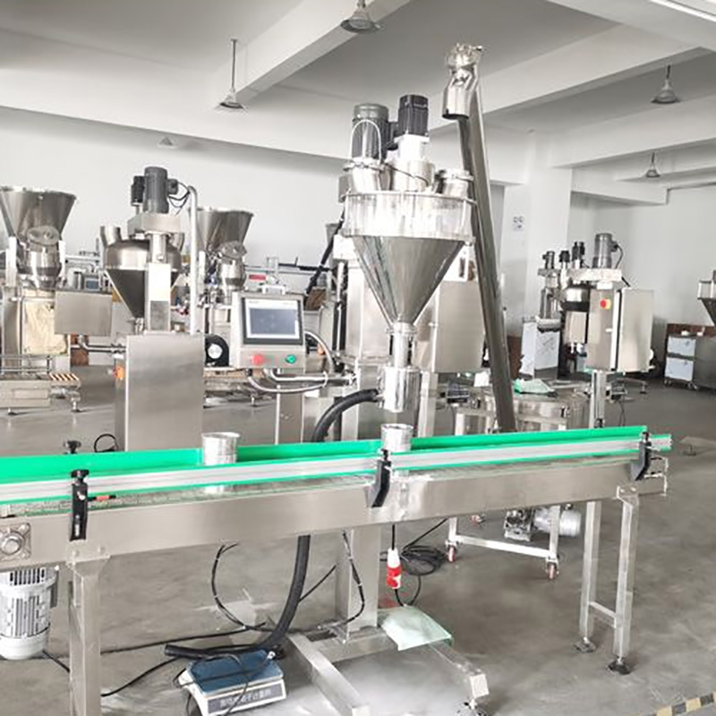 DJ-2A 50-500g automatic powder filling machine delivery to Switzerland1 3