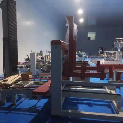 DJ-1C2 10-50kg weighing powder packaging machine customer site1 6