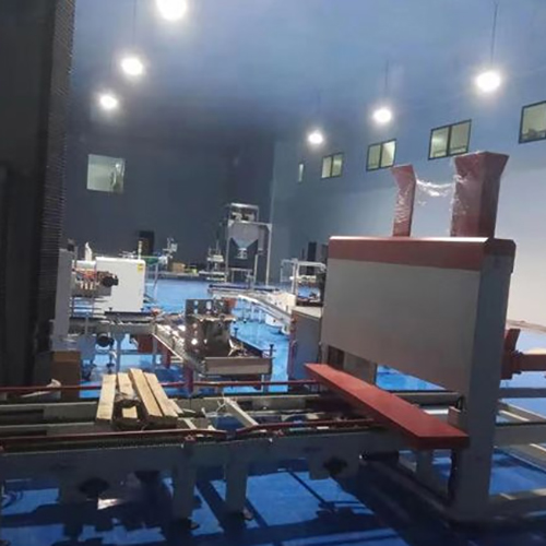 DJ-1C2 10-50kg weighing powder packaging machine customer site1 7