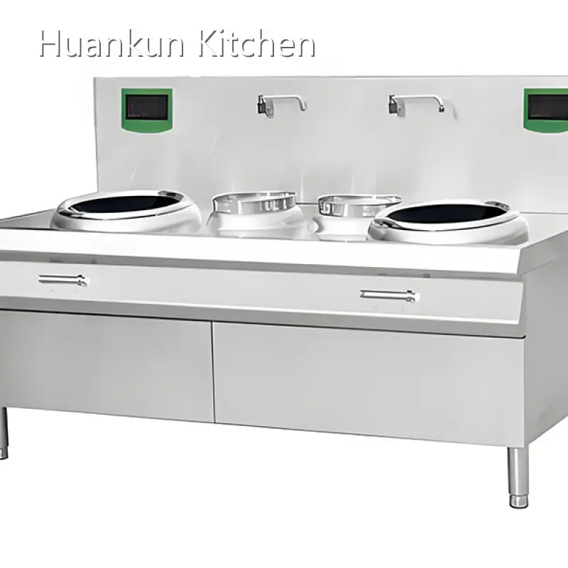 Commercial Chinese Kitchen Equipment by Huankun Kitchen 1