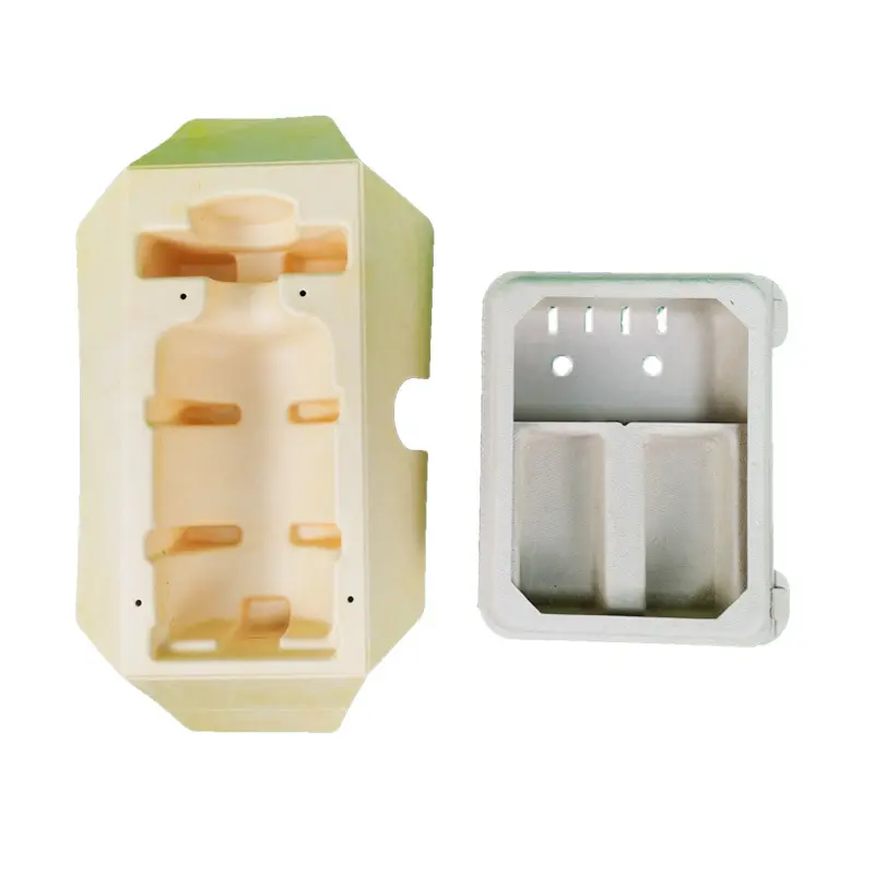 Environment Wet Dress Customized Molded Pulp Packaging For Cloth Packaging 1