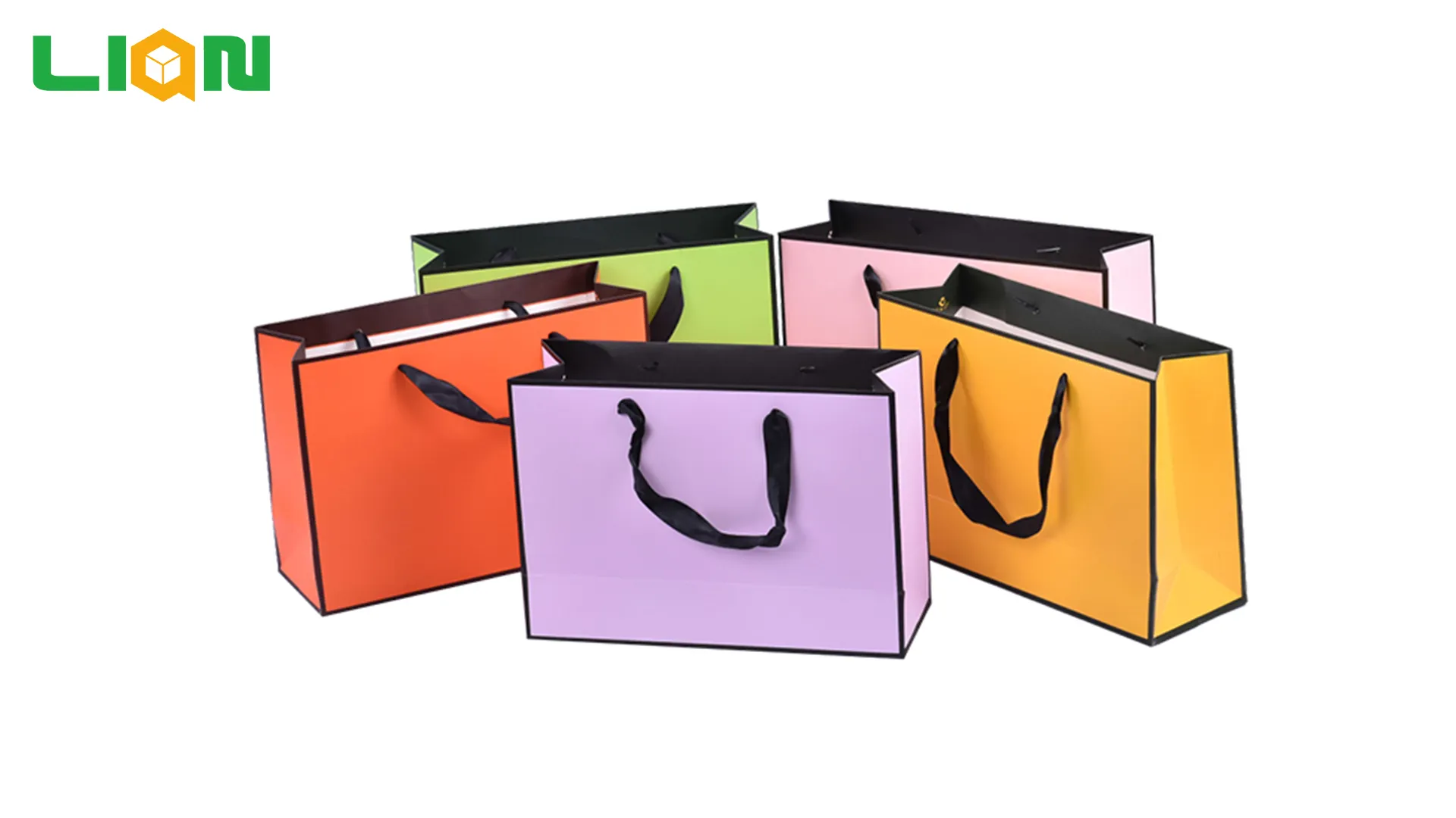 Custom Luxury Printed Cardboard Paper Bags Reusable Gift Carry Bags 1