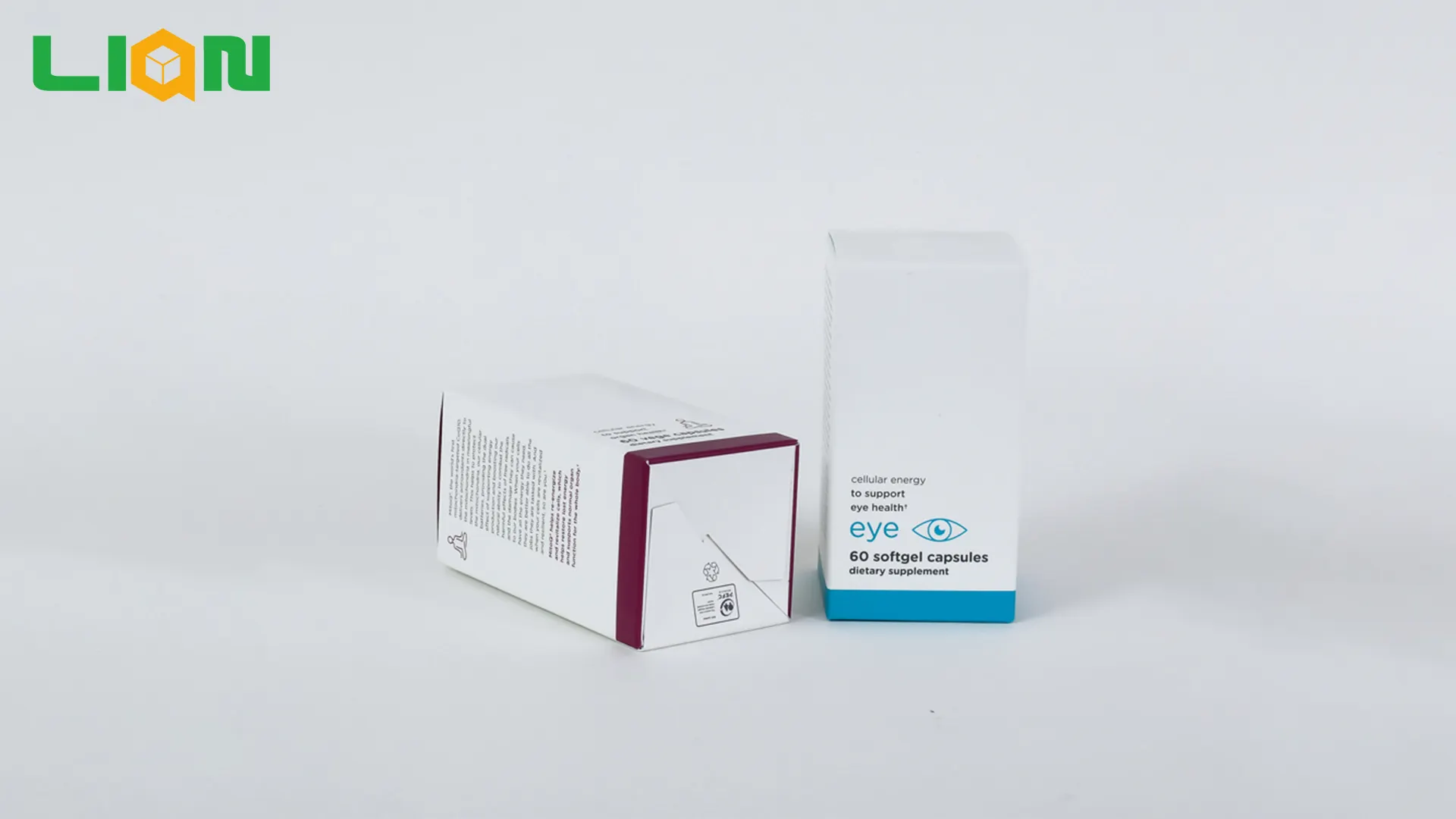 Custom Recycled Carboard Box Folding Packaging Box For Skin Care Products 1