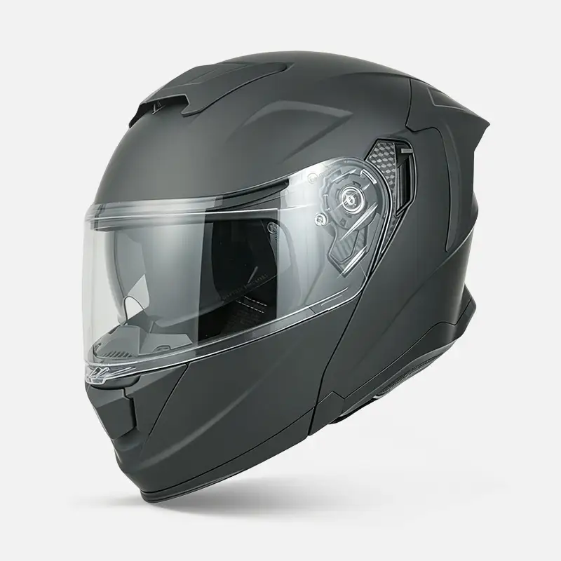 Flip Up ECE2206 OEM Safety Motorcycle Helmets FF950 With Sun Visor 1