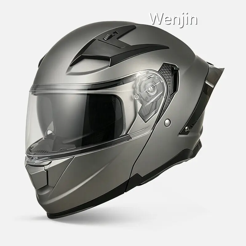 Lightest Flip Up Motorcycle Helmet by Wenjin 1