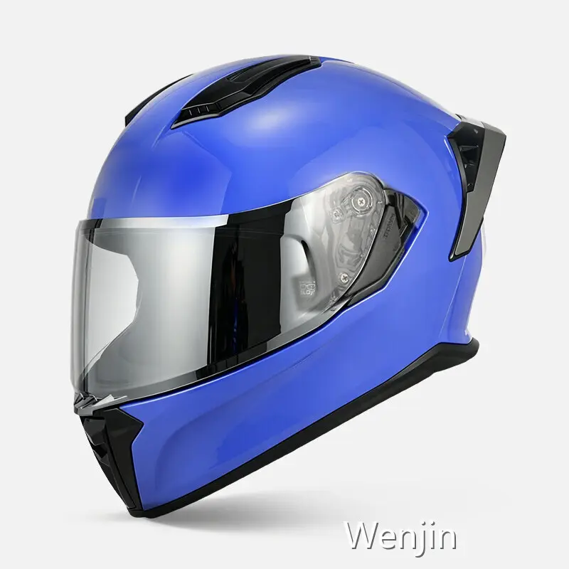 Green Full Face Motorcycle Helmets by Wenjin 1