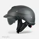 Open Face Helmet with Black Visor by Wenjin 1