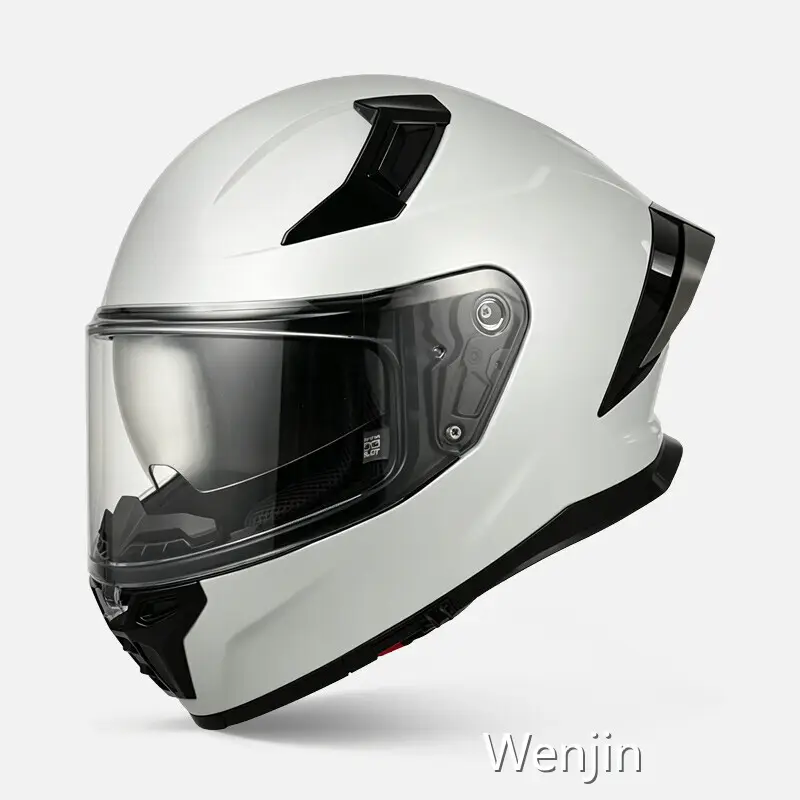 Best Selling Lady Full Face Helmet Factory ABS Motorcycle Helmet Wholesale - Wenjin 1