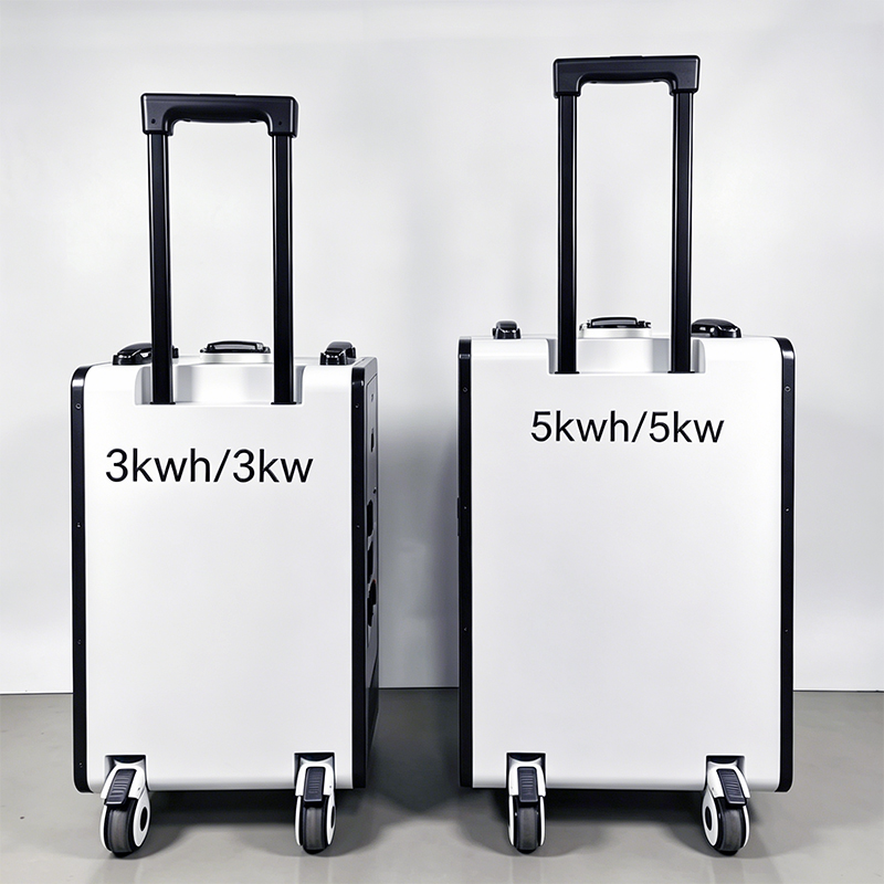 Stations d'alimentation portables SUNPOK 3 kW (3 kWh) et 5 kW (5 kWh) LiFePO4 5