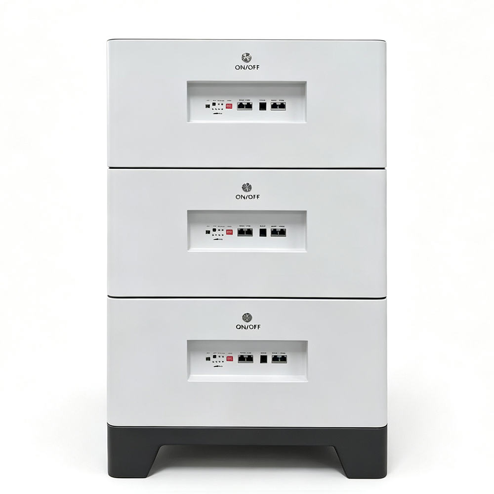 بطارية SUNPOK 51.2V 200Ah 10KWh قابلة للتكديس من نوع LiFePO4 5