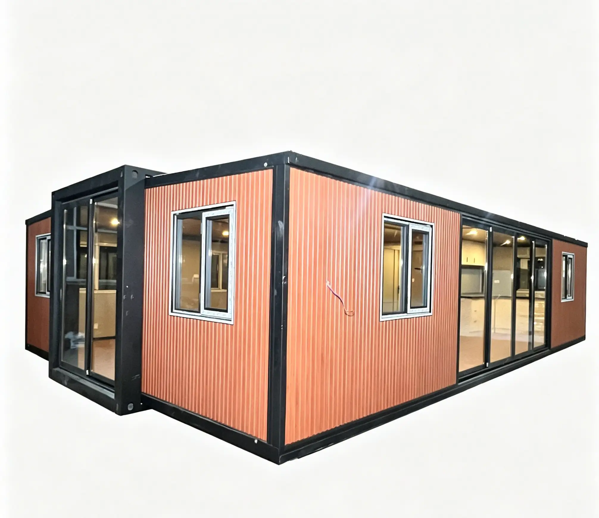 30ft Double-Wing Expandable 3-Bed Container House 1