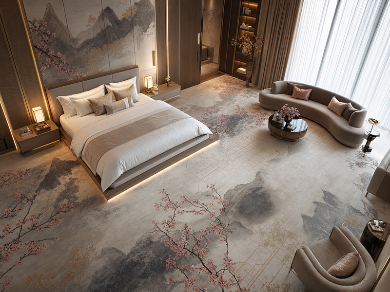 Dongsheng Printed Carpet for Living Room Factory 4
