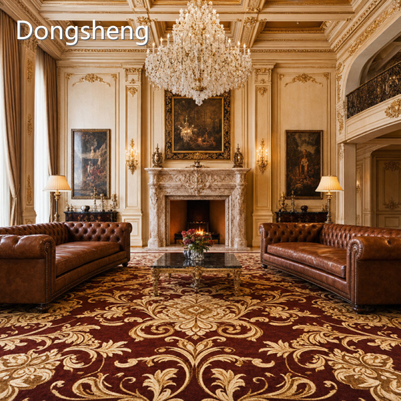 Dongsheng Printed Carpet for Living Room Factory 1