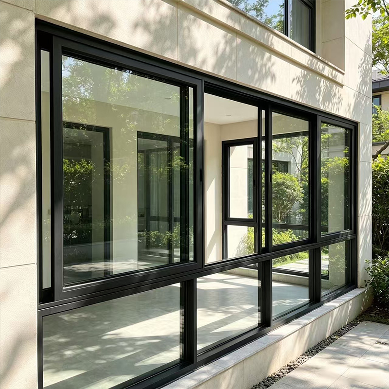 Aluminum Double Glass Sliding Window for Villas and Houses YW-03 3