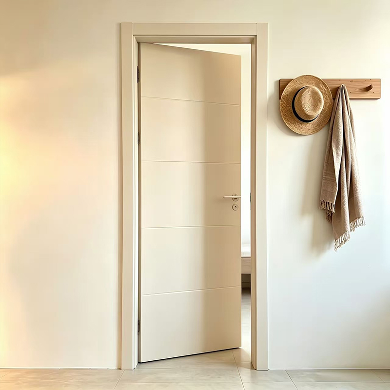 Custom Lacquer Wooden Interior Room Door YD-01 2