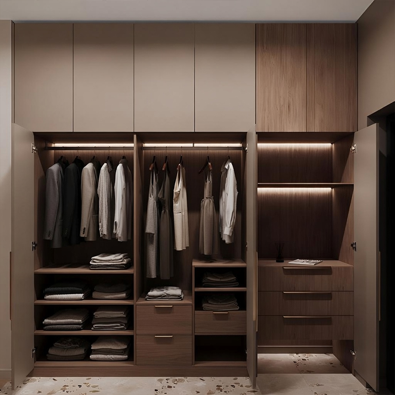 For Home Hotel Use Hinged Door Wardrobe Closet 1