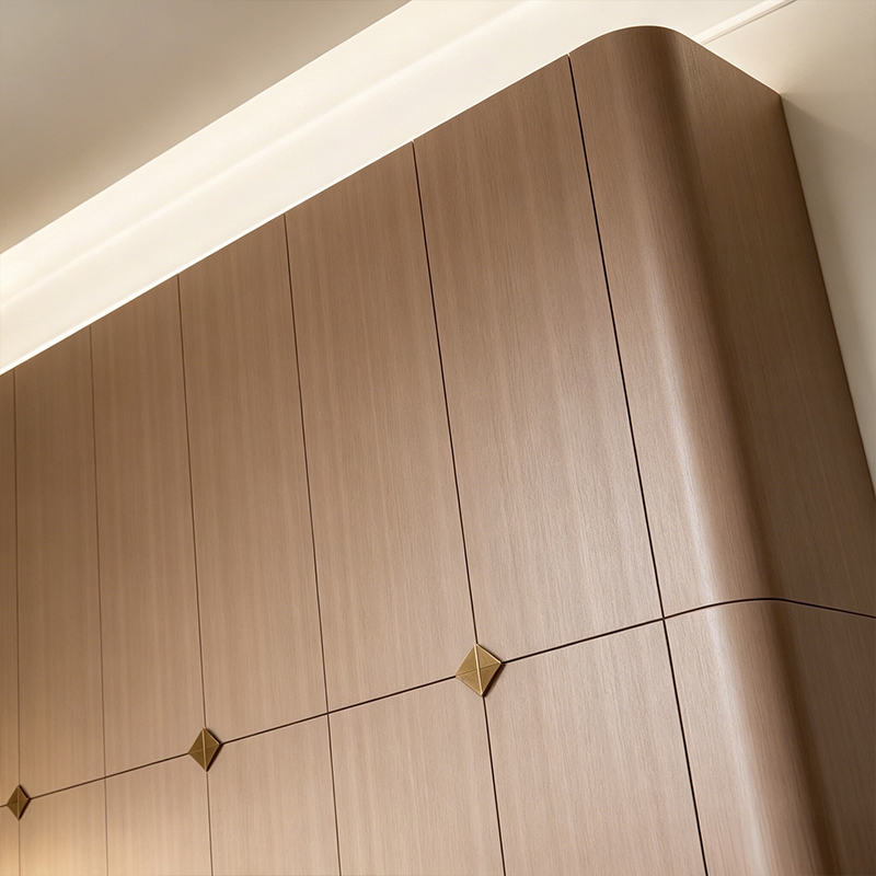 Swing Hinged Wardrobe with for Bedroom Storage YW-09 5