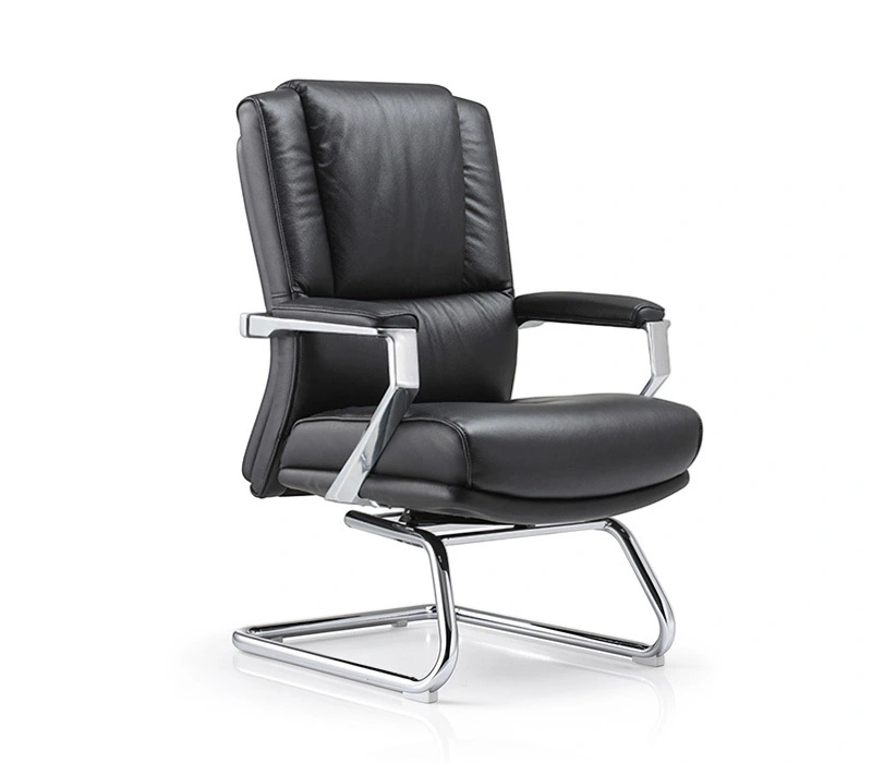 Onyx D889 Sedia da ufficio semplice in pelle bovina, lusso accessibile 1