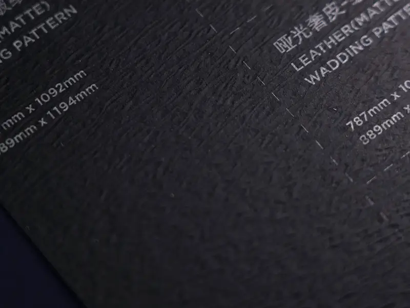 Wholesale Matte Coated Paper Wadding Texture For Brochures & High End Packaging 1