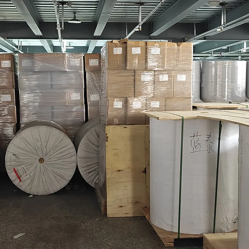Industrial Jumbo Roll Self Adhesive Label Material Wholesale - OLANTAI 3