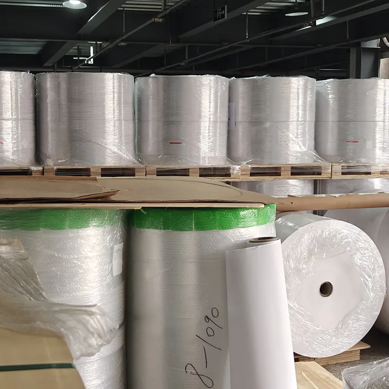 Industrial Jumbo Roll Self Adhesive Label Material Wholesale - OLANTAI 4