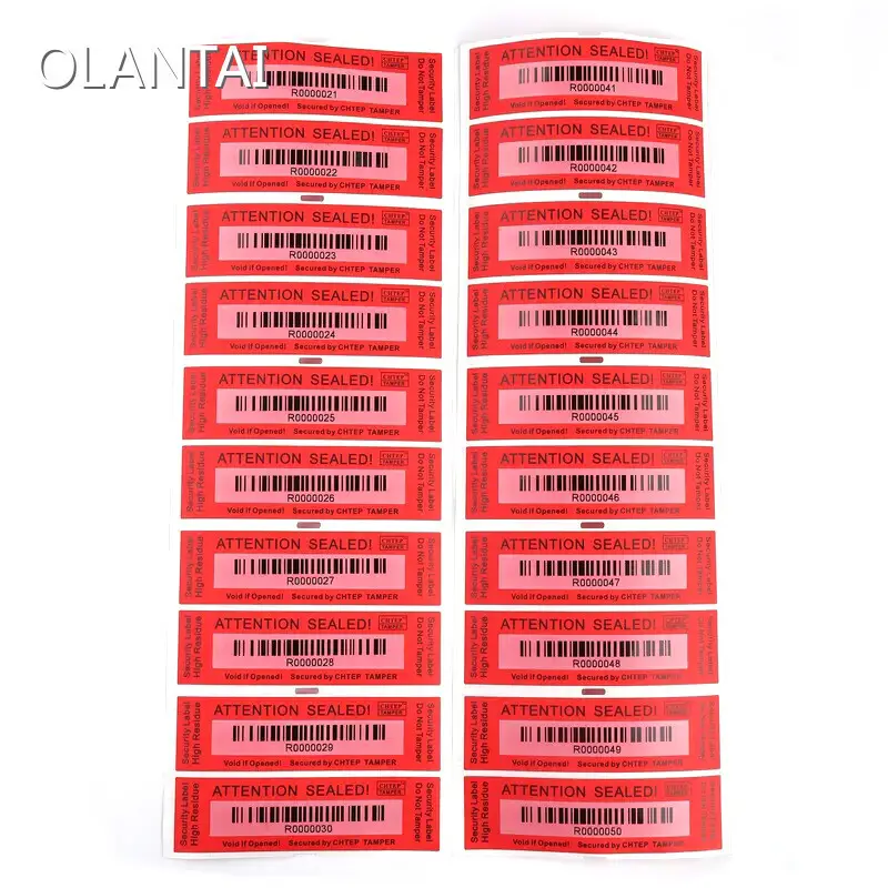 Void Sticker Label VOID Label Wholesale - OLANTAI 1