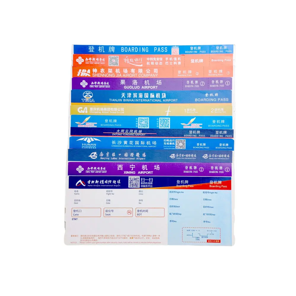Paper Boarding Pass Aviation Usage Wholesale - OLANTAI 8