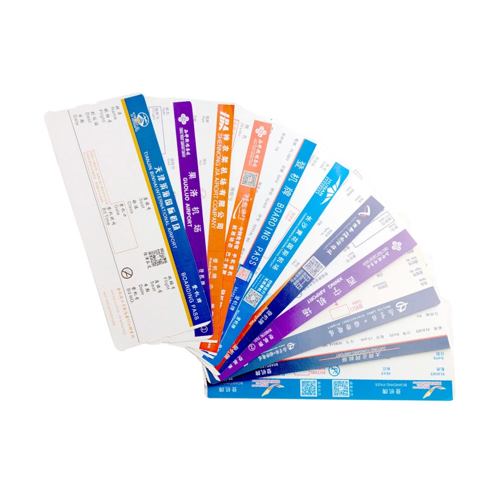 Thermal Boarding Pass Paper | Portable Printer Use 1