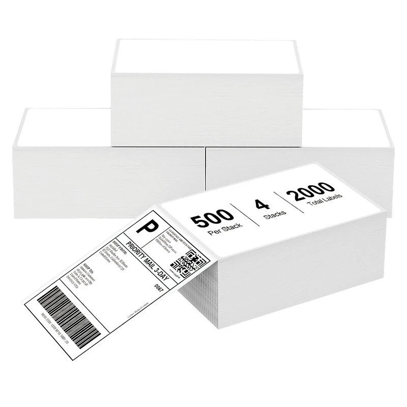 4x6 Fanfold Direct Thermal Shipping Labels | Custom Factory 1