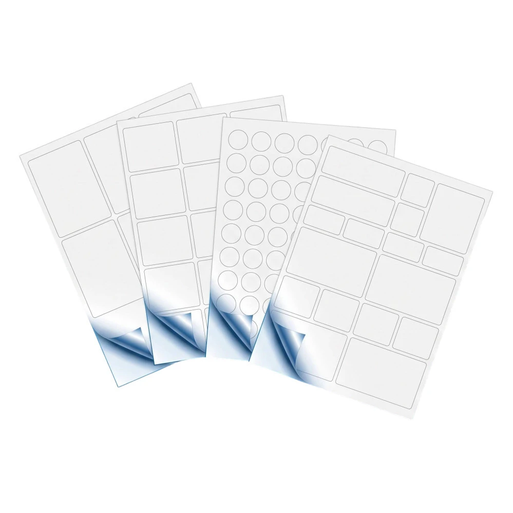A4 Multi-Use Adhesive Labels for Inkjet and Laser Printers 1