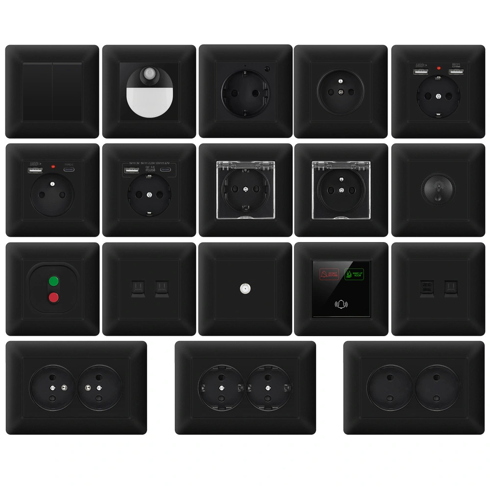 SF-K3 PC 16A 250V wall switch socket 1