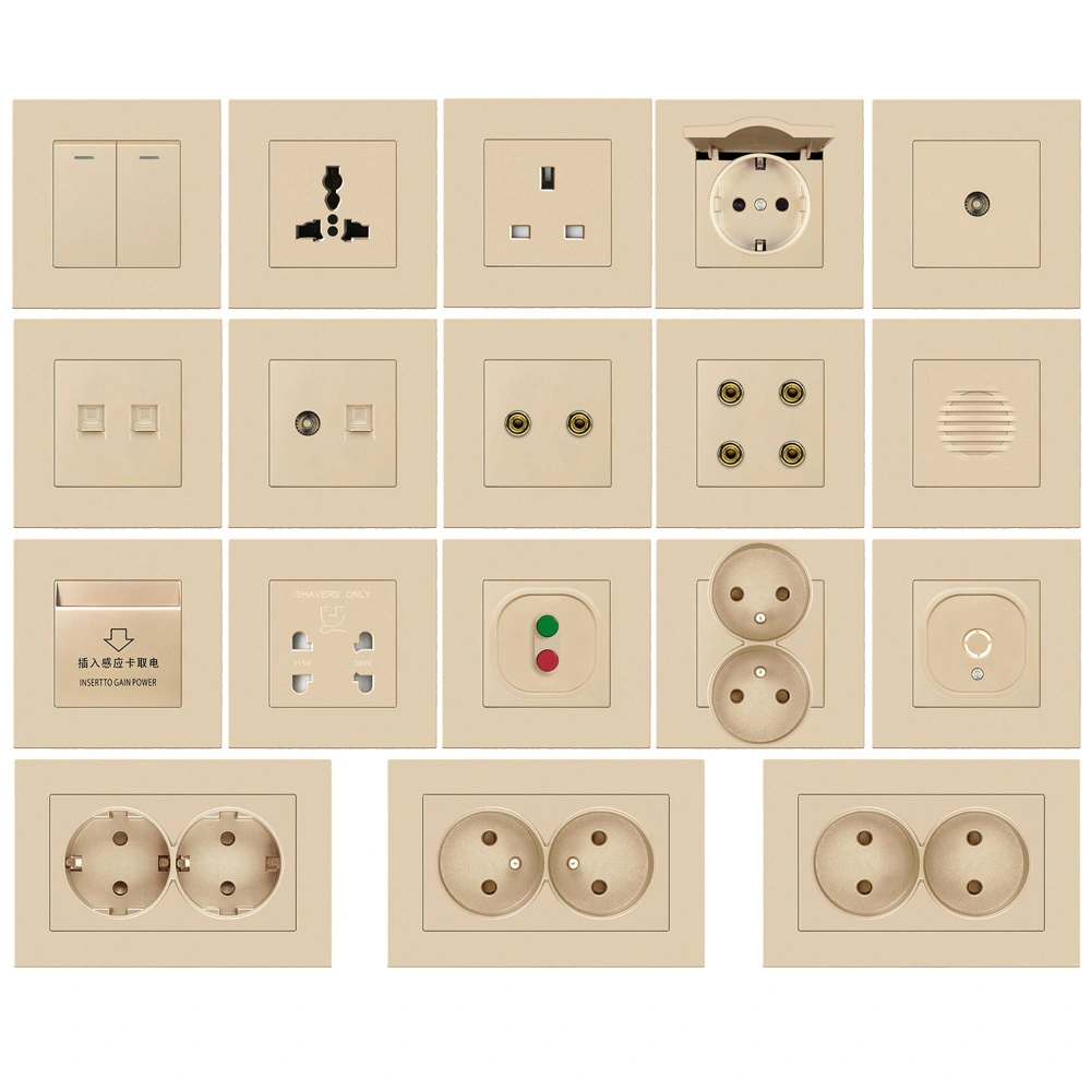 OB-Z2 PC 16A 250V wall switch socket 1