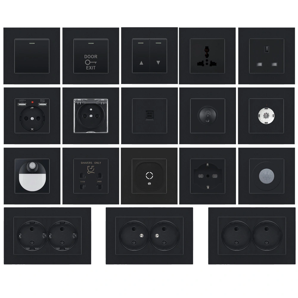 OB-Z3 PC 16A 250V wall switch socket 1