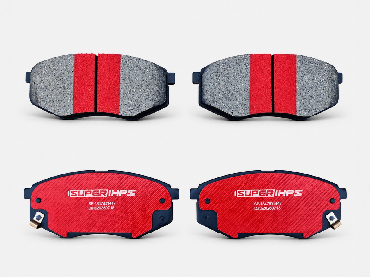 D1447 TC Copper Blended Ceramic Front Brake Pads For Hyundai Kia 5
