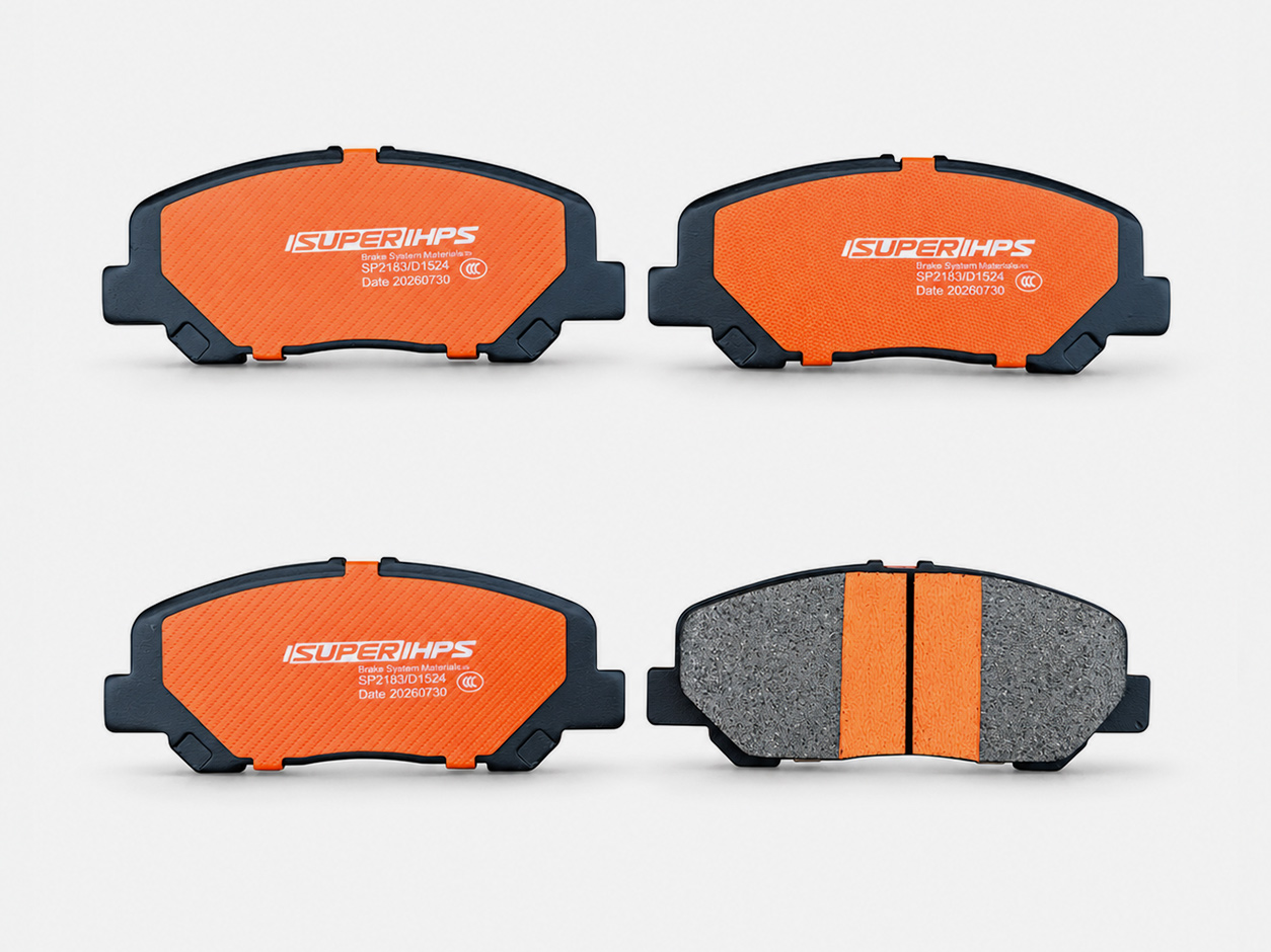 D1524 Q7 Copper-Blended Ceramic Front Brake Pads For Toyota 3